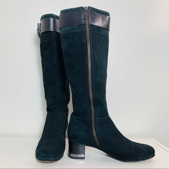 Torry Burch Leather Boots Size 7 - Picture 4 of 9